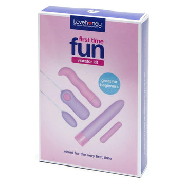 First Time Fun 4 Piece Vibrator Starter Kit